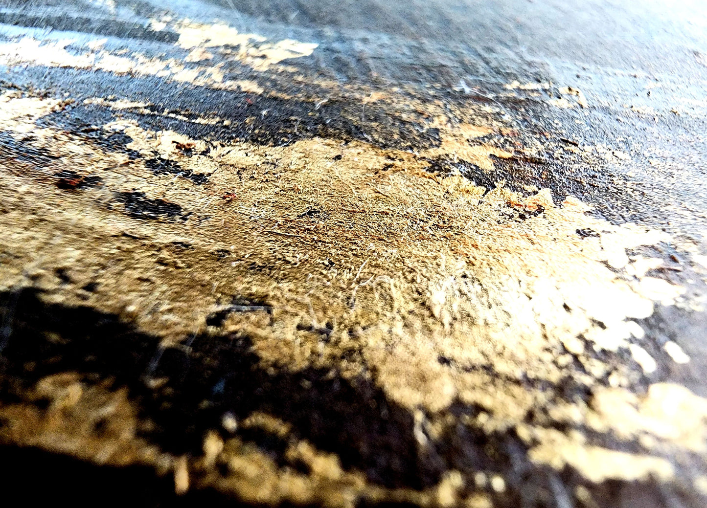 Golden Sandstorm Print Option | Hand Finished