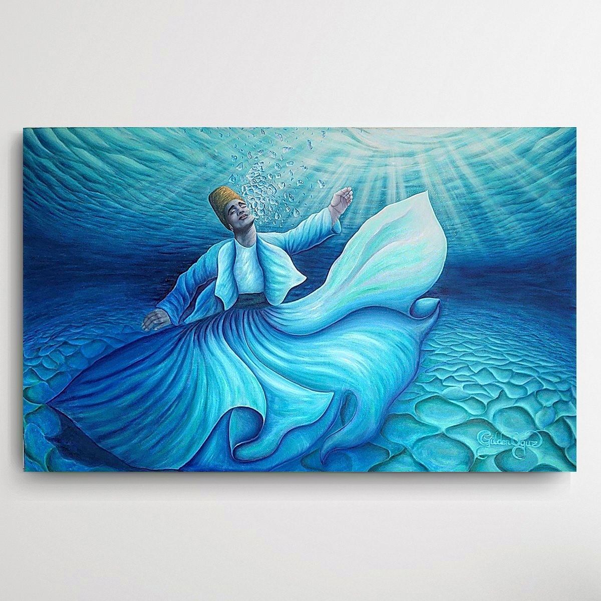 ORIGINAL OIL PAINTING 240 x 155 x 5cm