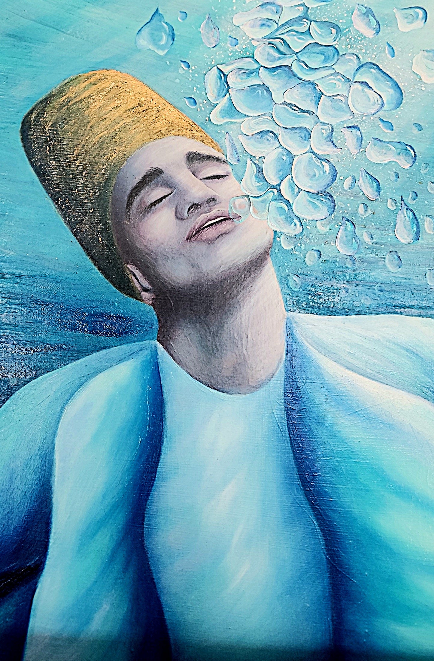 Ocean's Surrender Print Option | Hand Finished