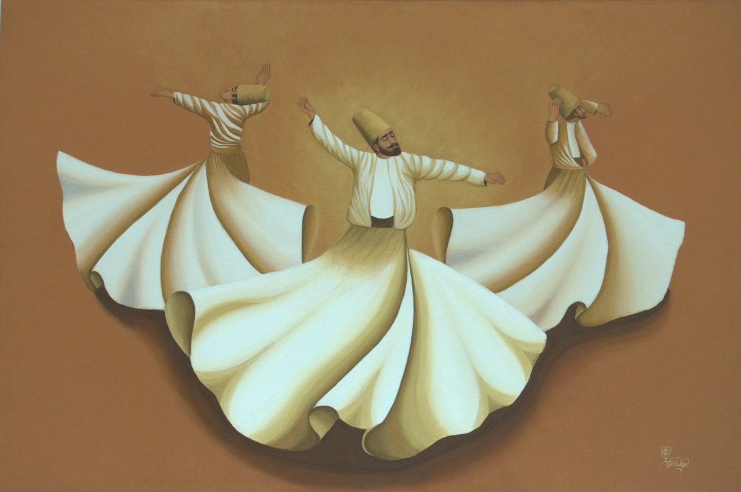 "Trance of Trinity" Print Option | Hand Finished