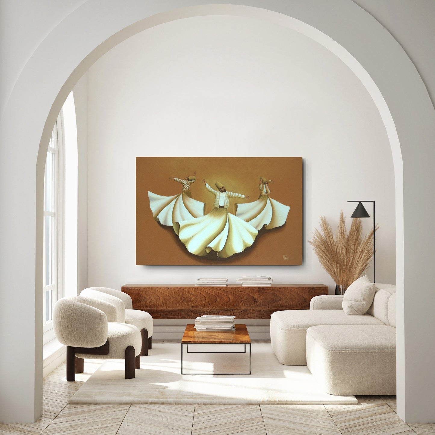 "Trance of Trinity" Print Option | Hand Finished