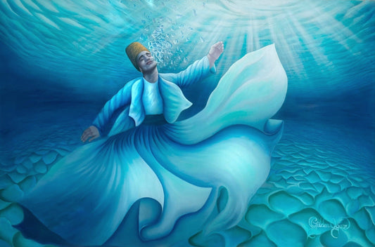 "Ocean's Surrender" ORIGINAL OIL PAINTING on stretched Canvas 240 x 155 x 5cm | Giclee Prints available