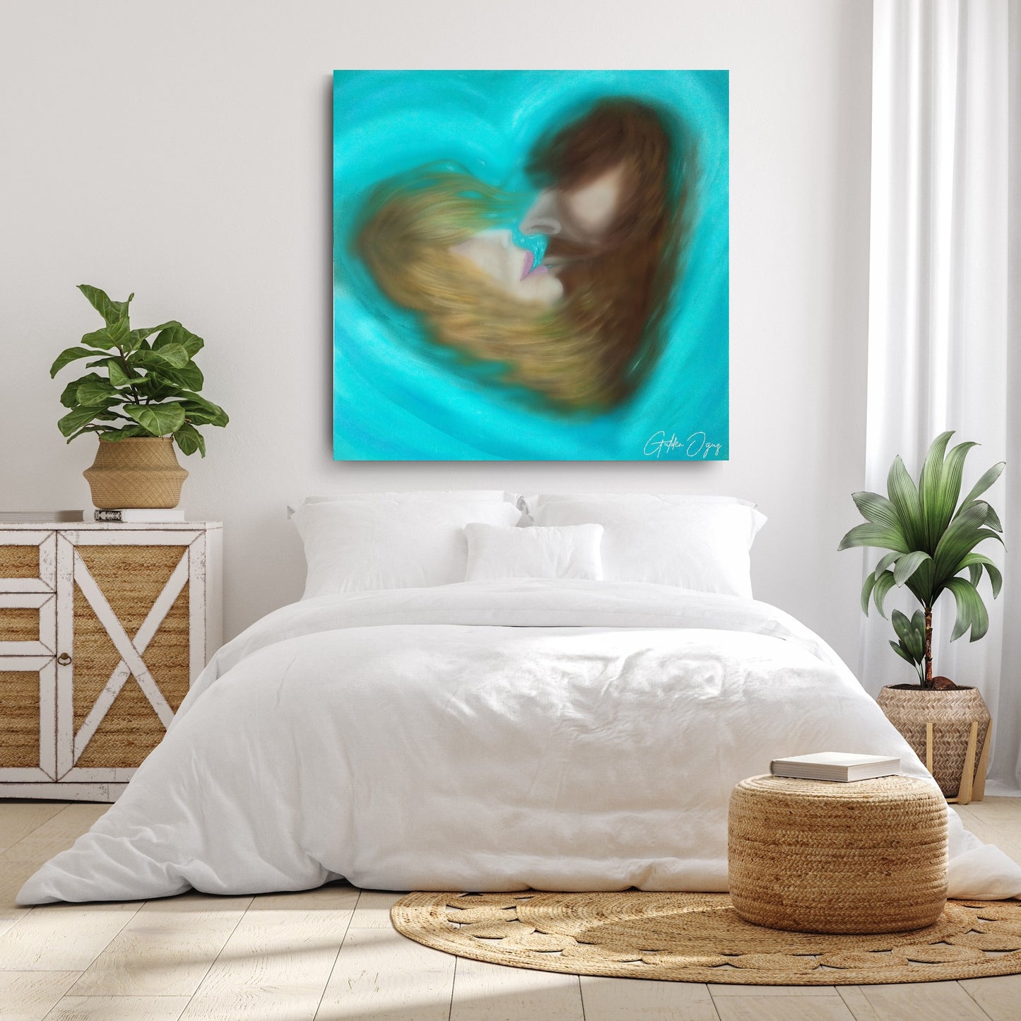 "Soulmate" Original SOLD - Giclee Prints available