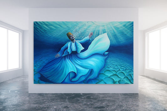 ORIGINAL OIL PAINTING 240 x 155 x 5cm